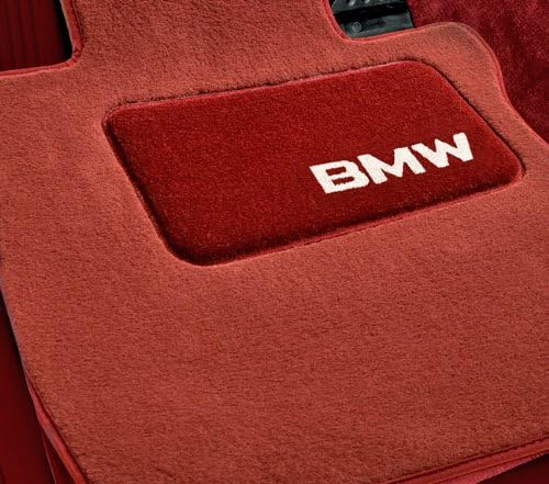 BMW Carpet Floor Mats 645 650 Convertible - Black