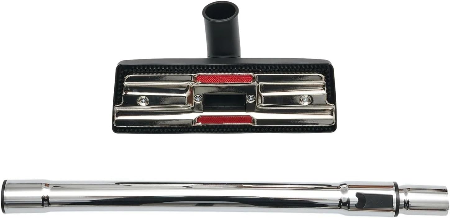 2 Pcs Compatible for 35mm I.D. Vacuum Cleaner, Appliance Accessories Extension Rod Tube and Carpet Brush