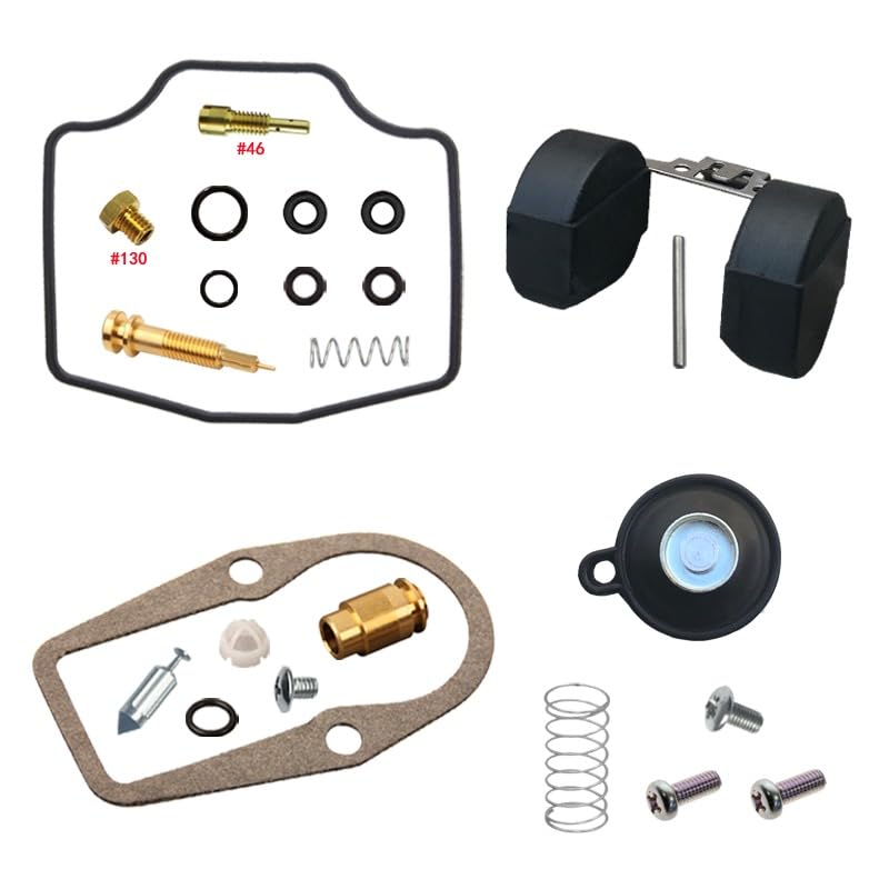Kit réparation carburateur XT600 en nitrile et POM pour ralenti stable