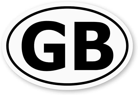 Amazon Co Jp 反射ステッカー工房 New ビークルidステッカー 楕円 イギリス Mサイズ 再帰反射 耐水 Gb シール サイン リア ビークルid 楕円 イギリスm 文房具 オフィス用品