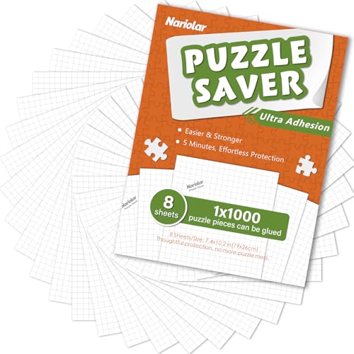 Nariolar Ultra Adhesion Puzzle Glue Sheets