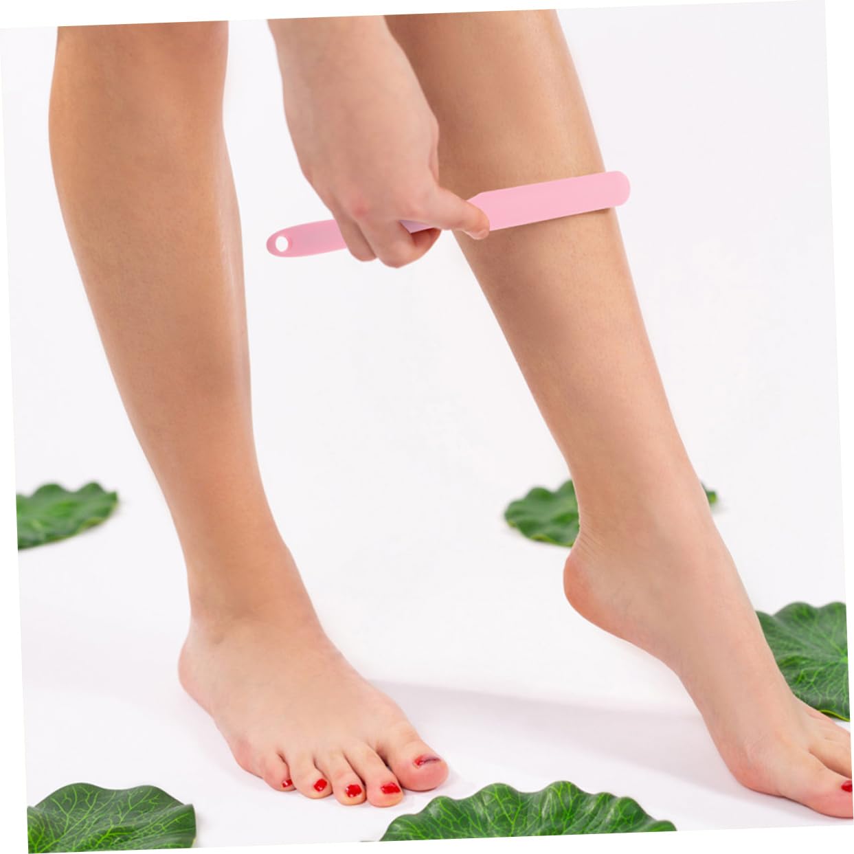2pcs Nonstick Silicone Waxing Sticks for Hair Removal Large Spatula Applicators for Efficient Underarm Leg and Arm Waxing Reusable Wax Tools for Smooth Skin