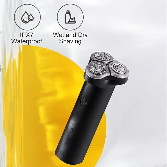 Head Shavers for Bald Men, Electric Shaver Dry Wet Shavers IPX7 Waterproof Beard Trimmer Trimer Cutter Triple Blade For Men Razor Machine