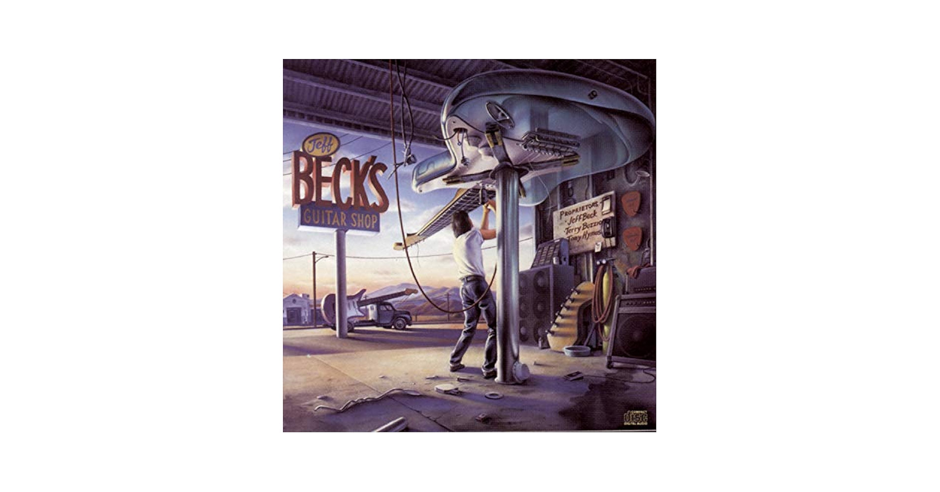 Jeff Beck Guitar Shopレコード新品未使用 Amazon.com: Jeff Beck's Guitar Shop: CDs & Vinyl
