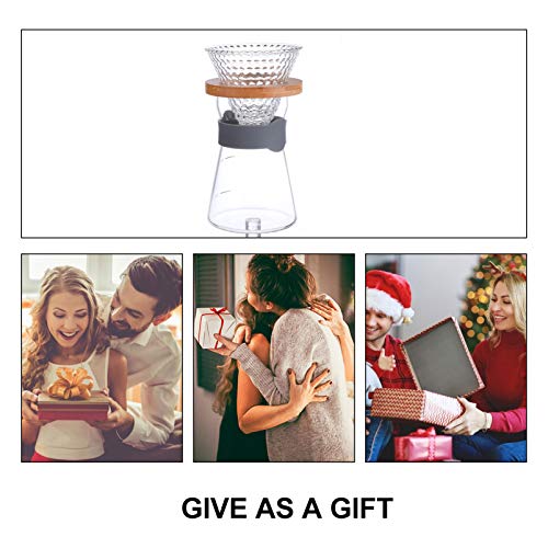 2 Peças Xícara De Café Despeje Sobre o Café Batedor De Mão Para Café Pote Gotejador De Café Cafeteir