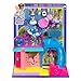 Polly Pocket Pollyville Aquarium Set With Shani, With Two Dolls, Small Car And 11 Accessories Including 8 Sea Animals, Children's Toy, From 3 Years, HKW15
