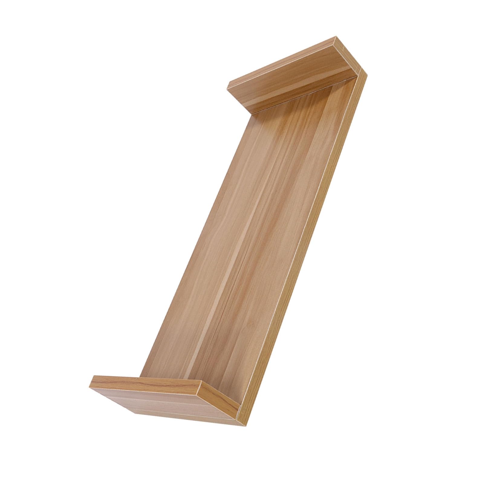 Organisateur PC élevé de Moniteur en Bois - Porte-moniteur en Bois Robuste Compact pour les écrans LCD de Bureau - Blanc, Noir, Noir et Couleurs en Bois (WHITE) (BLACK) (Couleur du bois)