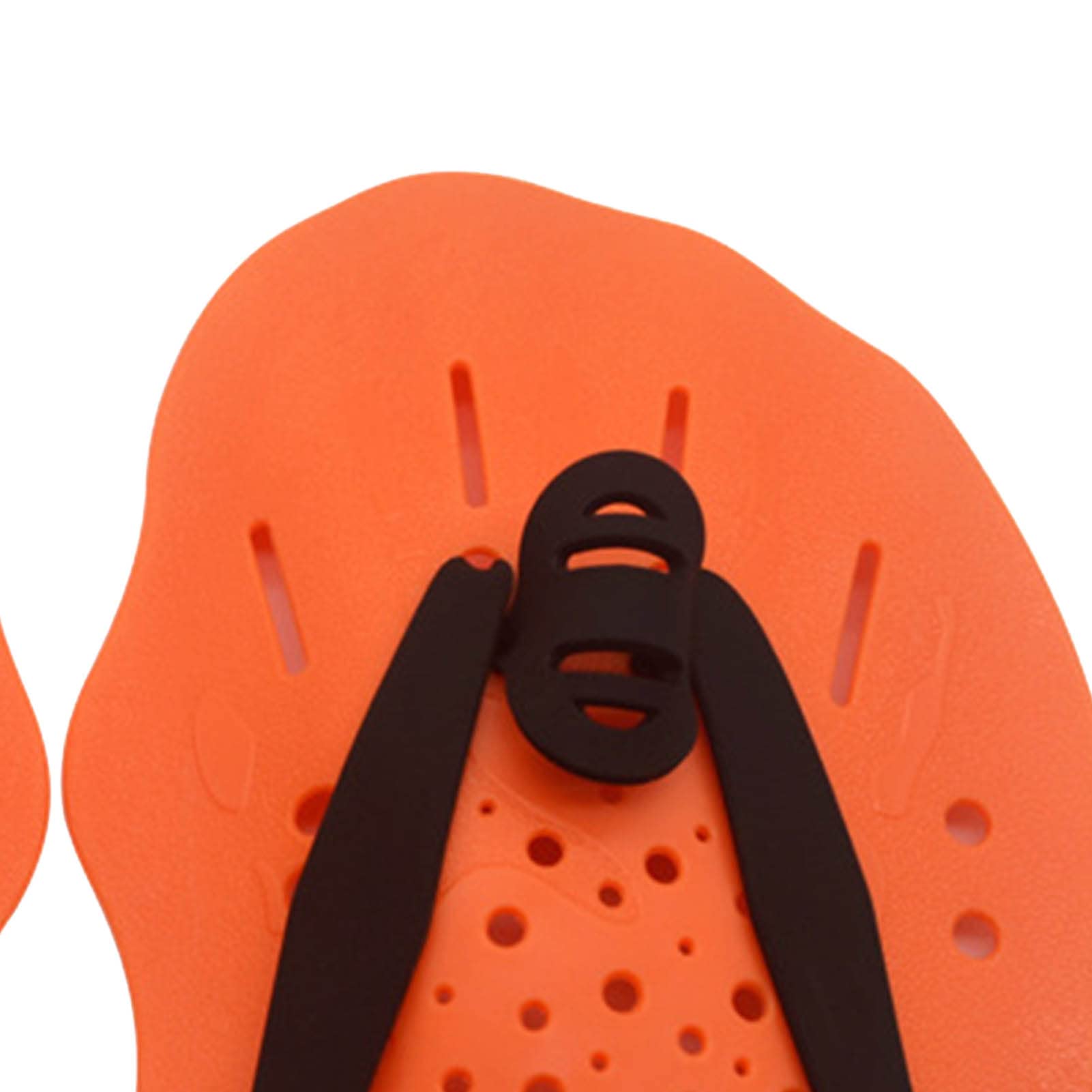 Yuecoom Hand Paddle,Swim Paddles Hand,Swim Training Hand Paddles, Swimming Hand Paddles for Women and Men,Swimming Assistant Hand Fins for Teenagers Beginner,Sturdy Anti Slip(Orange)