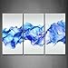 Firstwallart Artistic Abstract Blue Like Wave Wall Art Painting Pictures Print On Canvas Abstract The Picture for Home Modern Decoration