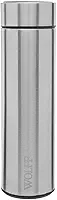 WOLFF - Garrafa Térmica de Aço Inox com Termômetro em Led 500ml - Conserva Bebidas Quentes e Frias