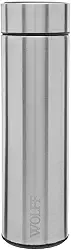 WOLFF - Garrafa Térmica de Aço Inox com Termômetro em Led 500ml - Conserva Bebidas Quentes e Frias