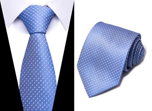 Image of Passabin Tie For Men Necktie Woven Jacquard Neck Ties Set 6 PCS