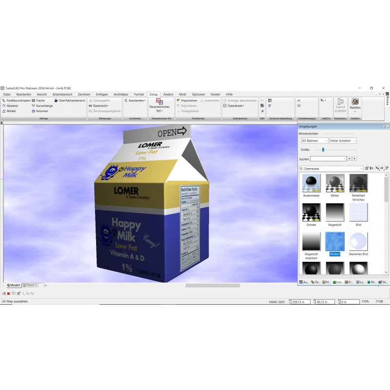 TurboCAD Pro Platinum 2022/2023 - Windows - Vollversion
