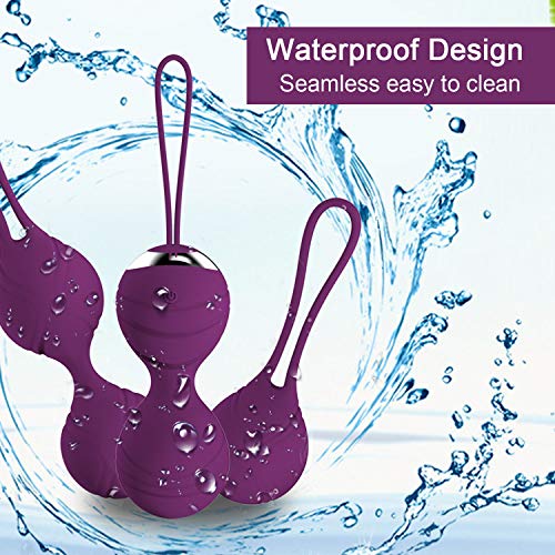 image for Abandship Kegel Exercise Weights for Women - Ben Wa Kegel Balls for Be
