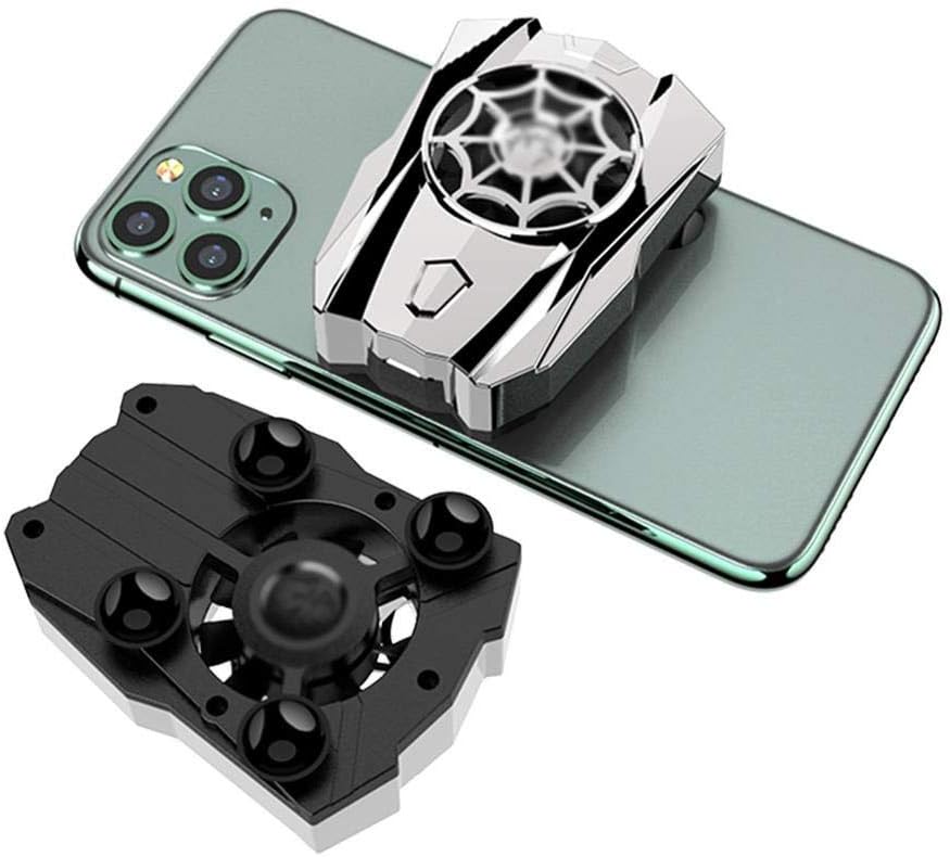 Portable Mobile Phone Cooler Radiator Cooling Fan Rechargeable Gaming Smartphone Radiator for Tablet Dropship(E)