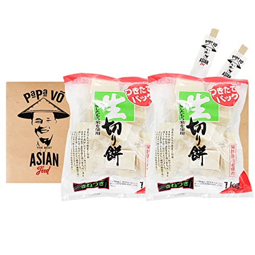 2er Pack (2x1kg) Daishin Baran Kirimochi Kiri Mochi (Papa Vo) Cover