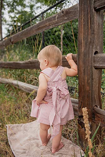 Baby Girls Sleeveless Dress with Sash4
