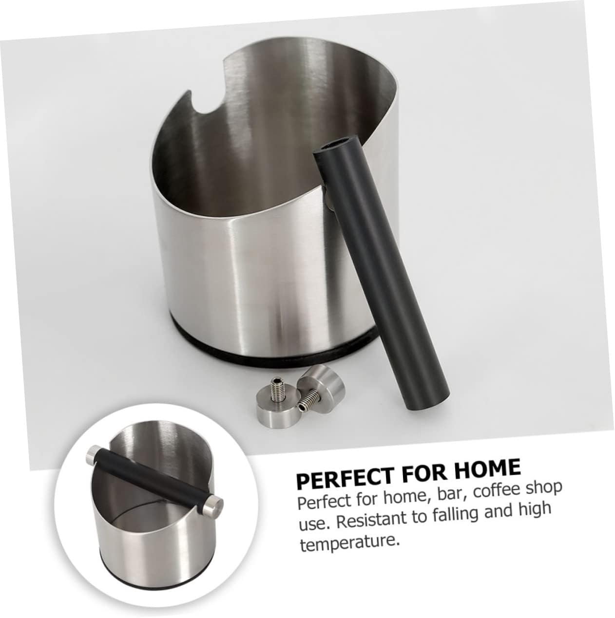 1pack Coffee Grounds Container Espresso Used Grounds Bin for Accessory