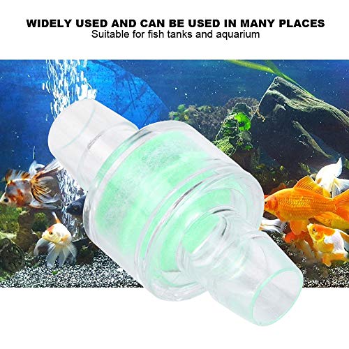 Filtro de tubo, 10 pcs ABS Verde Aquário Bomba de Água Tubo de Silicone Filtro de Tanques de Peixes