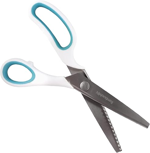 Vista 18 de JubileeYarn Metal Pinking Shears - Black - 1 Unit