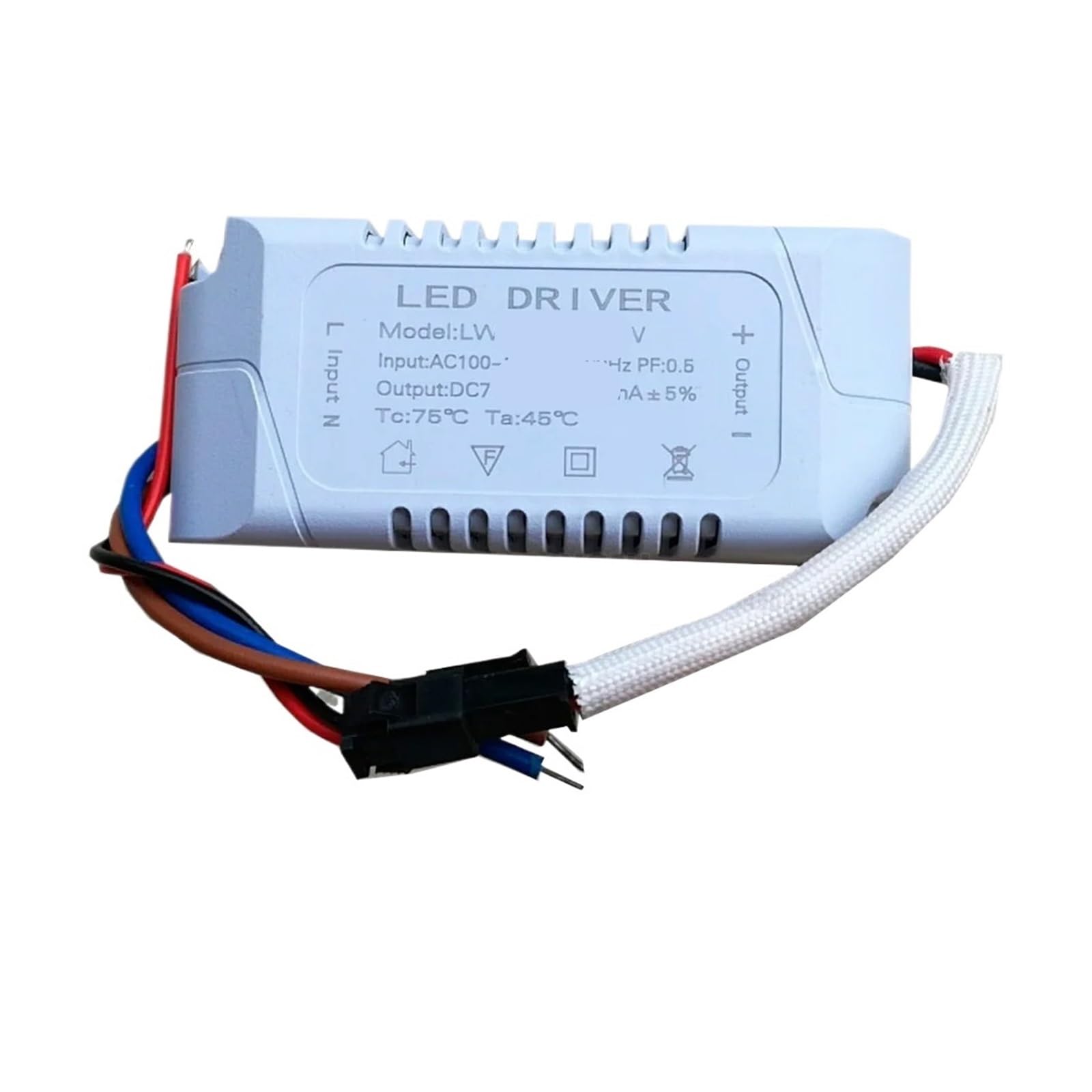 Pilote LED 220V 4-7X1W pour un éclairage de salon sans scintillement