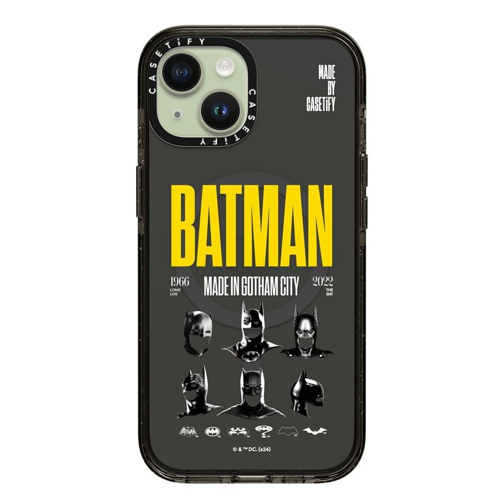Amazon.com: CASETiFY Impact iPhone 15 Case [Batman Co-Lab / 4X