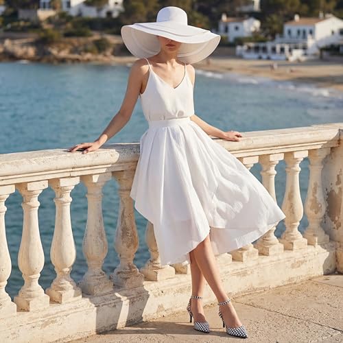 Image of SAMMITOP Kitten Heels for Women Low Heel Closed Toe Ankle Strap Pumps Wedding Party Beaded Dress Shoes 2.4 Inch