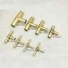 Raccordi A Raccordo In Ottone Uxcell Per Tubo 6-12mm E Filetto 1/8-1/2 G (5 Pezzi)