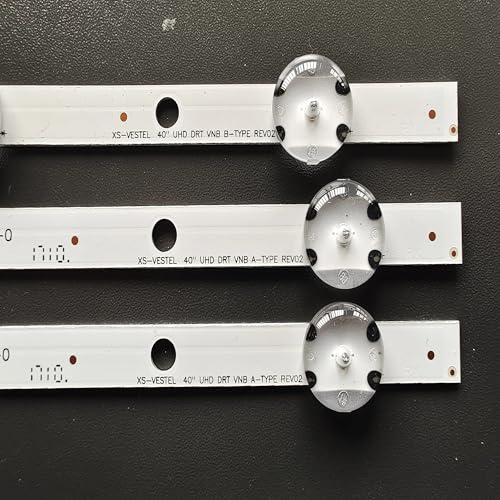 Reparar televisión de 40 con tiras de retroiluminación LED tipo A B de repuesto 4