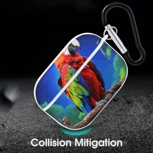 Coque AirPods Pro Parrot compatible charge sans fil