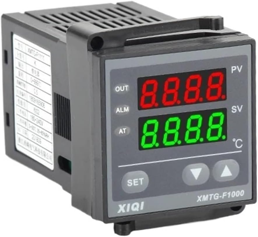 Series 0-600 Celsius K J PT100 900 Degree Type AC 220V Electronic Digital Intelligent Temperature Controller Thermostat(K SSR,48x96mm)