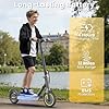 WERHY 10''/8.5'' Electric Scooter, 500/350W Powerful Motor, 22/19MPH Top Speed, 25/22/16 Miles Long Range, Folding E Scooter with Dual Braking for Teens and Adults #3