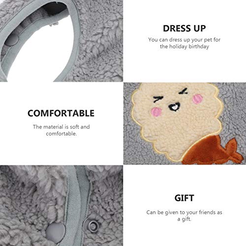 ULTECHNOVO Inverno Cão Colete Quente Pet Vestuário à Prova de Vento Perímetro Casaco Natal Quente Ga