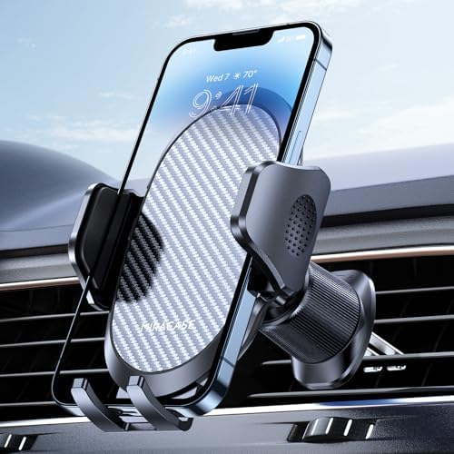 Miracase Phone Holders for Your Car with Metal Hook Clip, Air Ven...
