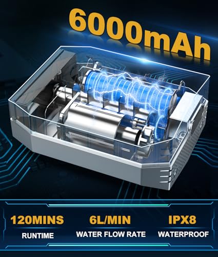 Douche de camping portable WADEO étanche IPX8 idéale pour randonnée et extérieur