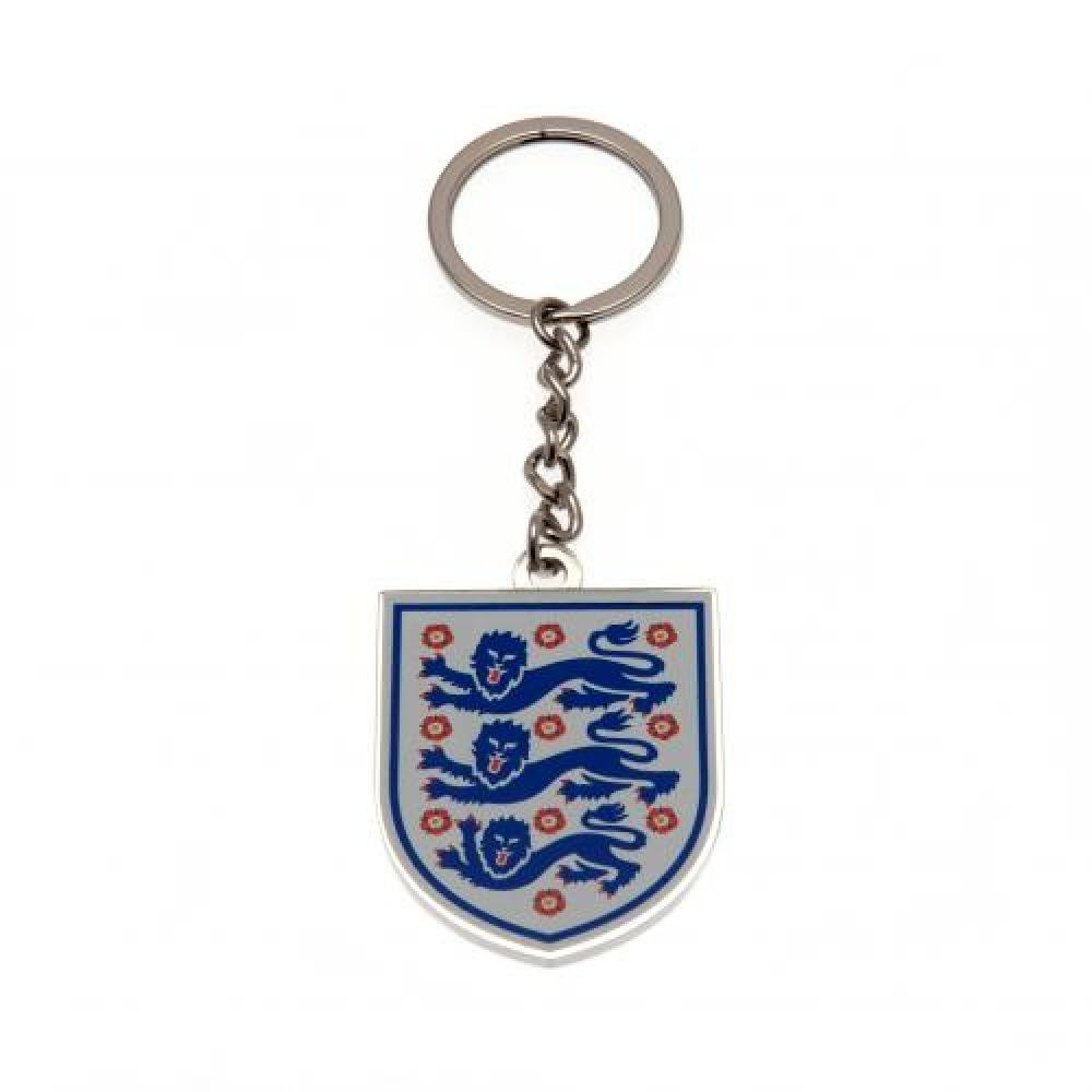 Gift Ideas - Official England FA Crest Keyring - A Great Present For Football Fans