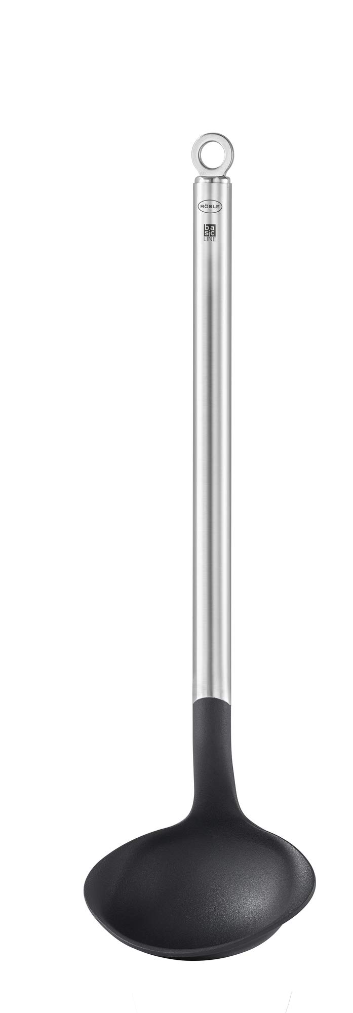 Rösle Basics Line Sauce Ladle with Stainless Steel Handle, 28 cm