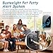 Edge Touch Dog Bell – Blk Long-Range Wireless Dog Door Bell 1000ft with LED, Waterproof Dog Buttons & Dog Clicker for Communication, Durable Bells for Dog Training to Go Outside(2 Bells & 1 Chime)