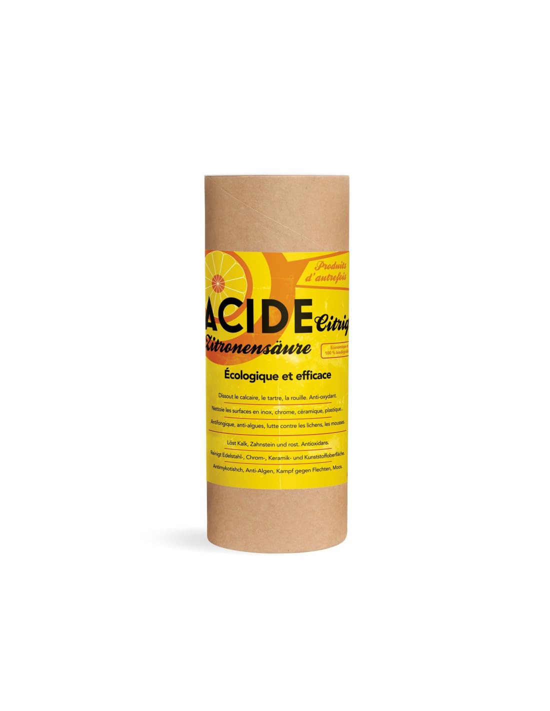 PRODUITS D'AUTREFOIS Acide Citrique