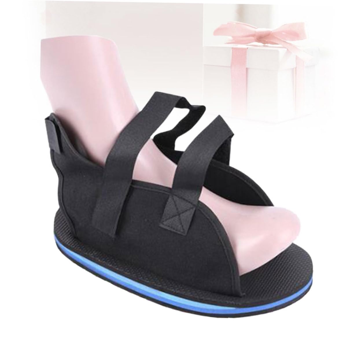 Fracture Shoe Cover for Postoperative Protection Rehabilitation Shoe for Lower Leg Ankle Non Slip Design Easy to Clean Comfortable Soles
