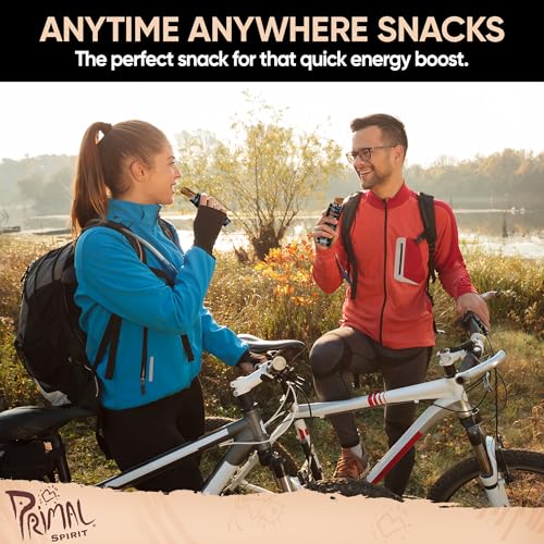 Primal Strips Thai Peanut Vegan Jerky Pack of 6 (28gm) – Delicious Meat Alternative Healthy Snacks – Non-GMO, High Protein, Traditional Vegan Snacks