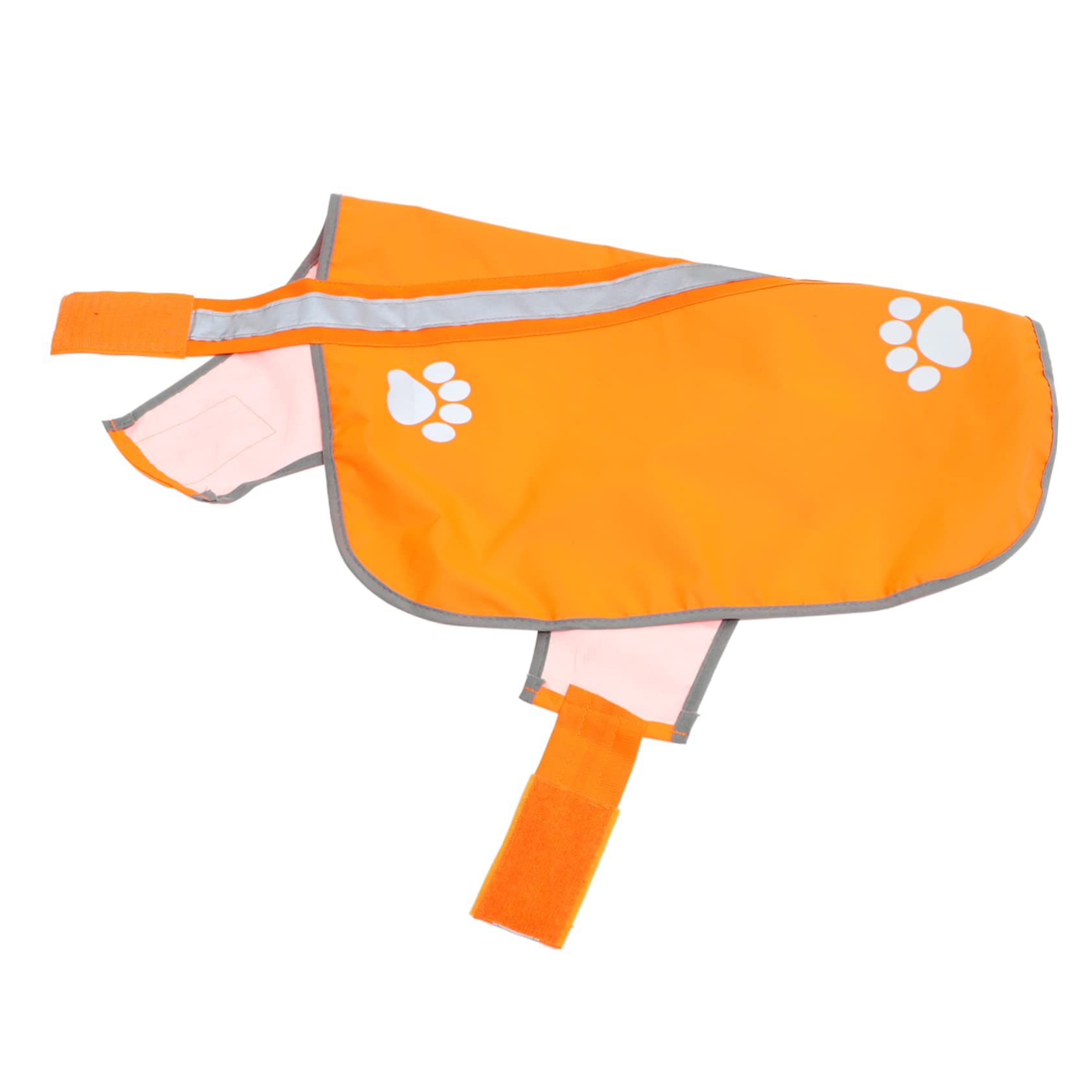 Beavorty 5pièces Gilet Réfléchissant pour Chien Oxford Ajustable Vêtement De Sécurité pour Animaux De Compagnie pour Extérieur