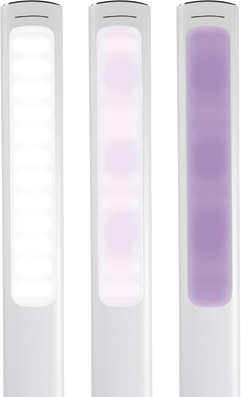 OttLite Emerge LED Sanitizing Desk Lamp with USB Charging – Sanitizes Your Work Space, Touch Activated, Flexible Neck, Modern Light for Reading, Crafting & Office Desktop