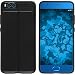 Produktbild PhoneNatic Case für Xiaomi Mi Note 3 Hülle Silikon schwarz Lederoptik Cover Mi Note 3 Tasche Case