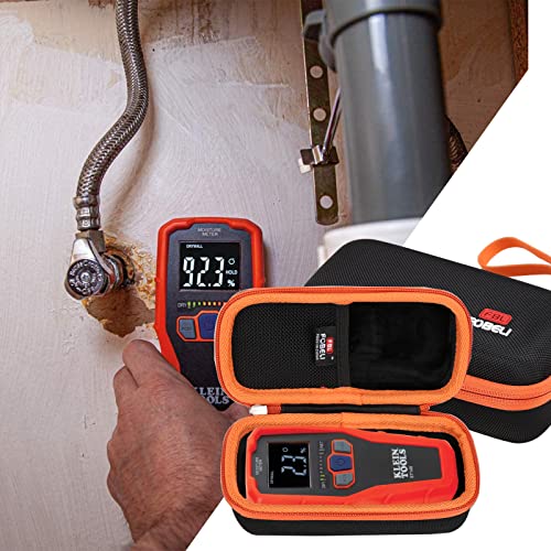 FBLFOBELI Hard Storage Portable Case for Klein Tools ET140 Pinless Moisture Meter, EVA Protector Travel Carrying Case(Case Only)