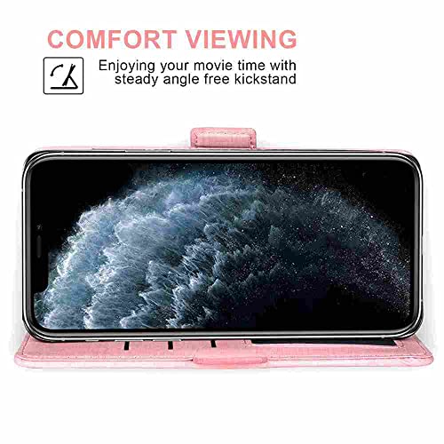 HUADELAI Capa de telefone Folio Carteira para ASUS ZENFONE 7 PRO, Capa Slim Fit de Couro PU Premium