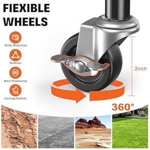 3 Tier Rolling Cart with Wheels, Heavy Duty Utility Cart Storage Metal, Commercial Grade Kitchen Cart with Handle Bar&Shelf Liner, Trolley Wire Cart for Serving Laundry Grocery Food Tools, Black 3 Tier Rolling Cart with Wheels Heavy Duty Utility Cart Storage Metal Commercial Grade Kitchen Cart with Handle BarShelf Liner Trolley Wire Cart for Serving Laundry Grocery Food Tools Black