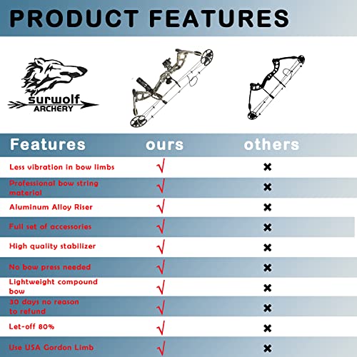 Hunting Compound Bow Package
