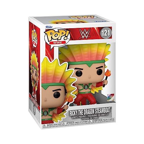 Funko POP! WWE: Ricky Steamboat, Collectable Vinyl Figure, Gift Idea, Official Merchandise, Toys for Kids & Adults