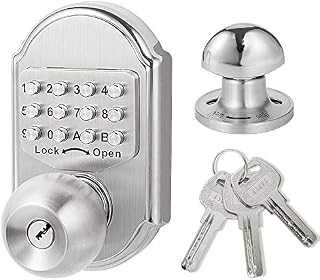 Megaflint Keyless Entry Door Lock Deadbolt Keypad Mechanical Stainless Steel